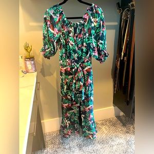 Saloni Floral Dress